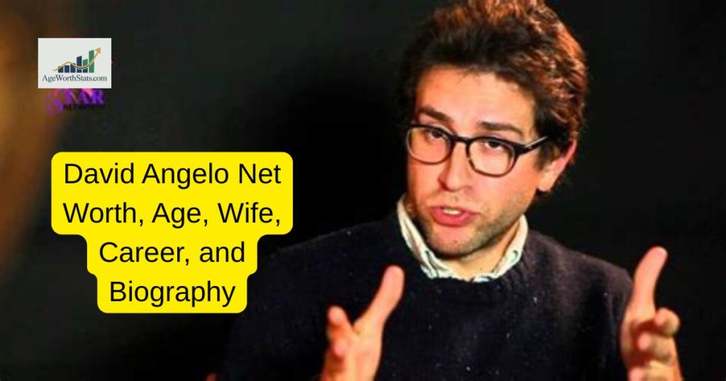 David Angelo American comedian and television writer portrait