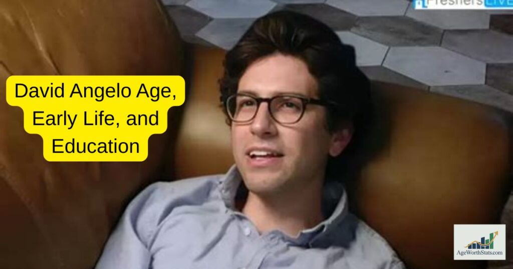 David Angelo American comedian and television writer portrait