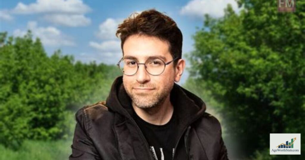 David Angelo stand-up comedian during a live comedy show