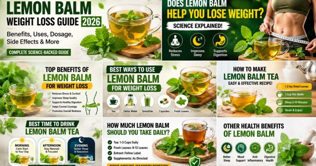 lemon balm weight loss guide