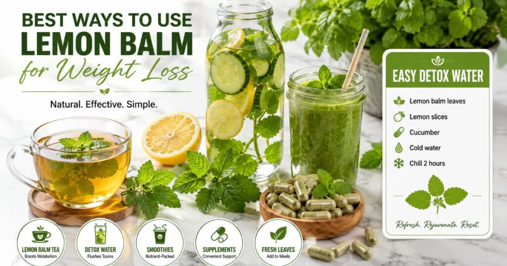 lemon balm weight loss guide