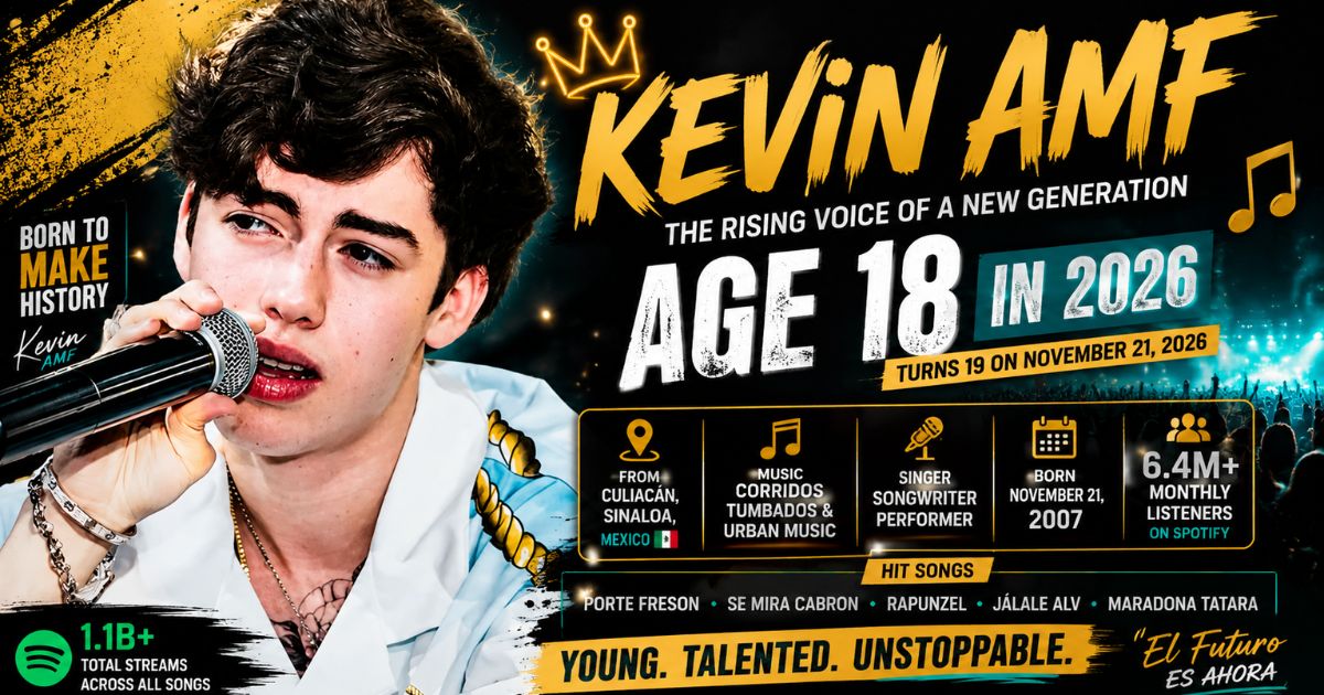 kevin amf age